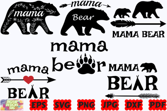 Download Mama Bear SVG | Bear SVG | Family Bear - Mama bear svg Collection