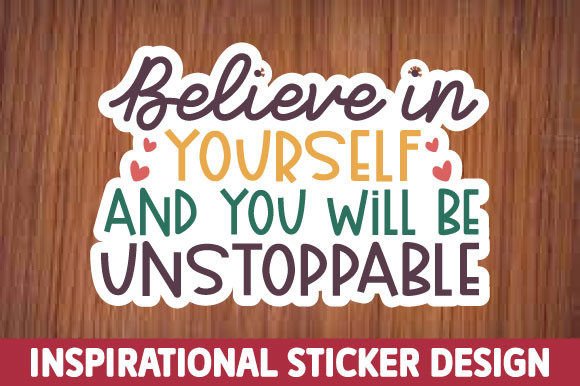 Download Inspirational Sticker Design - Premium Resources
